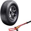 Portable Effortless Tire Jack Tool, Tire Lifting Jack Tool with Removable Handle [ Extended Version ]