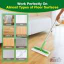 HOMEXCEL Dry Sweeping Cloths Pads Compatible with Swiffer Sweeper, Disposable Duster Refills Mop Pads for Floor Mopping and Cleaning, 120 Count-8 " x 10.4 " Pads Refills-Not Include The Mop
