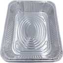 12-PCS the Luminum Pans Half Size,9X13 Large Capacity Bakeware,Extra Heavy Duty Disposable Foil Pans, for Buffet & Food Prepping.
