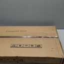 Small Standing Desk Adjustable Height, Mobile Stand Up Desk with Wheels, 32 Inch Portable Rolling Desks for Walking Pad Treadmill Wood Rustic