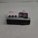 VIKTOR JURGEN Christmas Back Massager Gifts, Shiatsu Kneading Massager for Neck and Shoulder, Massage Pillow with Heat Relaxation Gifts for Women/Men/Dad/Mom/Fathers Day/Mothers Day (Leather Black)