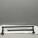 Alise Double Towel Bar Black,24" Towel Racks for Bathroom Wall Mounted,Bathroom Towel Rack SUS304 Stainless Steel Bathroom Towel Holder Quick Drying Hand Towel Holder Towel Bar for Walls