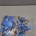 Up Up and Away Balloon Garland Arch Kit, 152pcs Dusty Slate Fog Baby Blue and Sand White Balloons with Hot Air Balloon and Cloud Foil Balloons for Baby Shower Decoration Teddy Themed Party