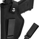 Gun Holster for Men&Women, IWB/OWB 9mm Holsters, 380 Pistol Holster fits Glock 19/17/23/26/27/42/43x, S&W M&P Shield, Sig Sauer and Similar Handguns