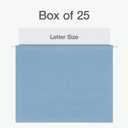 Pendaflex Hanging File Folders, 25 Pack, Letter Size (8.5" x 11"), Assorted Colors: Khaki, Peach, Light Blue, Light Green, 5 Tab Positions, Reinforced, Includes Tabs and Inserts, Durable Hanging Files