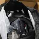 OUMURS Adult Dirt Bike Helmet with Goggles Gloves & Mask Adjustable Sun Visor Motorcycle Adult ATV Helmet Off-Road Motocross Downhill Moped MX BMX for Unisex-Adult-Matte Black-188, XL