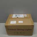 200FT LED Outdoor String Lights with Remote, One Continuous Strand Patio Lights with 72+2 Shatterproof S11 Bulbs, Dimmable 2200K Warm White, Timer & 3 Modes, Low Voltage for Backyard Garden