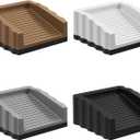 4 Pack Upgraded Rubber Door Stops, Rubber Doorstop, Rubber Door Stoppers Wedge, Doors Stops for Bottom Door, Rubber Doors Stopper Wedges, Doorstops (Colorful)