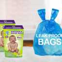 Mighty Clean Baby Disposable Diaper Bags with Light Powder Scent, 300 count