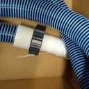 1.5" 6ft Heavy Duty Above Ground Pool Hose Replacement Kit Compatible with Intex Pool Filter Pumps, Includes 2 Durable 6 Foot Hoses, 2 Connection Adapters, 4 Clamps, 2 Tapes