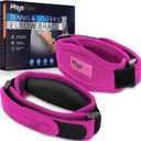 2-Pack Elbow Brace for Men & Women, Adjustable Tennis & Golfer's Elbow Support Strap for Tendonitis Pain Relief - Compression Pad for Arm, Forearm, Tendon Pain Relief (Pink)