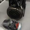 Orion Motor Tech AC Vacuum Pump and Gauge Set, 1/4 hp 3.5 cfm Vacuum Pump Manifold Gauge Kit with 3 Hoses Adapters & Accessories for R134a R12 R22 R502, A/C Vacuum Pump Kit for Auto HVAC Systems