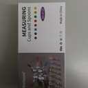 13-Piece Measuring Cups and Magnetic Spoons Set, 5 Stainless Steel Measuring Cups, 7 Double-Sided Magnetic Measuring Spoons & 1 Leveler for Cooking and Baking (5+7+1)