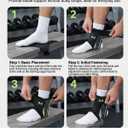 2-Pack Ankle Brace Pro Lace up Anklepro Support Women Men Bidirectional Motion Softball Ankles Sports Sock with Straps Lightweight Basketball Elastic Ankle Stabilizer for Sprained Injured Foot (Purple)