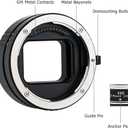 JJC Z Mount Auto Focus Macro Extension Tube Ring Set for Nikon ZR Z5II Z6III Z50 II Z50II Zf Z8 Z9 Zfc Z6 III II Z6II Z7II Mirrorless Camera & Nikon Z Mount Lens, Great Tool for Macro Photography