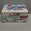 The Honest Company Clean Conscious Diapers for Delicate Skin | Up to 100% Leakproof | Hypoallergenic, Fragrance Free | Summer '25 Limited Edition Prints | Club Box, Size 1 (8-14 lbs), 78 Count