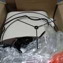 28.75" Black Modern Table Lamps for Living Room, Bedside Lamp with USB A+C Ports & AC Outlets, 3 Way Dimmable Touch Lamps for Living Room,Nightstand Lamp LED Bulb Included (1Pack