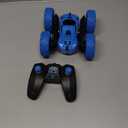 Remote Control Car, RC Cars Toys for Kids Ages 6-12, 4WD Stunt Car with LED Lights & 360 Flips, 2.4GHz, Upgraded USB-C Modular Batteries, 8-10 Year Old Boys Birthday Gift 1-Blue