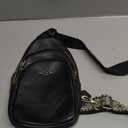 INICAT Small Crossbody Sling Bags Faux Leather Fanny Packs Purses for Women Everyday & Travel