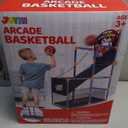 JOYIN Arcade Basketball Game Set with 4 Balls and Hoop for Kids 3 to 12 Years Old Indoor Outdoor Sport Play - Easy Set Up - Air Pump Included - Ideal for Competition