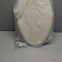 Bemis Aurora Slow Close Toilet Seat, Easy Clean Hinges and Adjustable Perfect Fit Plastic Seat, Made in USA, Elongated, Almond