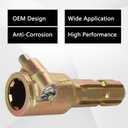 Tractor PTO Extender 1-3/8 inch 6 Spline Male to Female Adapter, 70 HP