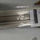 LazBlinds No Tools No Drill 1" Vinyl Mini Blinds, Cordless Blinds for Windows, Light Filtering Horizontal Window Blinds & Shades, 29" W x 48" H, Cream