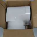 DIY Dryer Vent Connector Kit - Space Saving, Toolless Design with Airtight Seal - STV-90 by Ziggurat Products