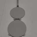 IMUSA USA Tortilla Press, 8 Inch, Silver