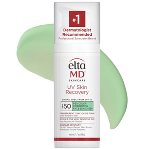 EltaMD UV Skin Recovery Face Sunscreen with Zinc Oxide, All Mineral, Safe for Sensitive Skin SPF 50