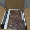 2 Step Wooden Step Stools for Adults Kids, Heavy Duty Stepping Stools Wooden Bed Step Stools for High Beds, NonSlip 2 Bedside Foot Stool with 500 Lbs Capacity, Kitchen, Bed, RVS Step, Rustic Brown