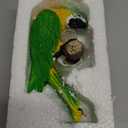 Cute Parrot Tape Dispenser Desk Women - White Elephant Gifts for Adults Funny,School Office Sculpture Decor,Mini Packing Supplies,Desktop Small Clear Tape Holder,Bird Animal Arts Crafts Accessories