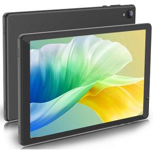 Tablet 10 inch, 32GB Storage,HD IPS Screen, Quad-Core,Dual Camera, WiFi, Bluetooth, Tablets with 6000mAh Battery, Type-C (Grey)