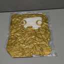 RUBFAC 129pcs Metallic Gold Balloons Different Sizes 18 12 10 5 Inch, Latex Balloon Garland Arch Kit for Party Graduation Wedding Holiday Happy Birthday Decoration