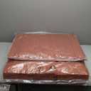 MEETHASUNY Outdoor Patio Furniture Replacement Cushions, 25X25X5 Inch Deep Seat Chair Seat Back Cushion Set, All Weather Breathable Sectional Cushions for Patio Furniture Couch Loveseat, Brick Red