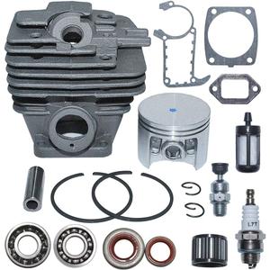 AUMEL Big Bore 49mm Cylinder Nikasil Piston Crankshaft Bearings Oil Seals Decompression Gasket Kit for Stihl MS361 Chainsaw 1135 020 1202
