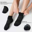6 x CS CELERSPORT 6 Pack Men's Ankle Socks with Cushion, Sport Athletic Running Socks, X-Large