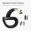 KIWI design K2 Comfort Head Strap Accessories Compatible with Oculus/Meta Quest 2, Elite Strap Replacement for Enhanced Support of VR Headset, NOT for Meta Quest 3/3S