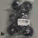 Lorigun 9pcs Artificial Lifelike Simulation Black Plum Fake Fruits Photography Props Model