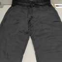 Mondetta Women's Cozy Warm Fleece Jogger Pant with Pockets (Smll, Black)