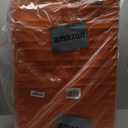 Amazon Basics 30" Hardside Large Checked Luggage, Expandable For Up to 15% More Space, Hardshell Suitcase With Wheels, Scratch-Resistant Surface, Four Multi-directional Wheels, Orange