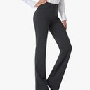 Tapata Women's 32'' Stretchy Bootcut Dress Pants with Pockets Tall, Petite, Regular for Office Work Business XL
