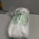 King Bed Skirt, Wrap Around Bed Skirt with Pleated Corner, 18 Inch Drop Pleated Waffle Weave Bedskirts, Anti-Slip, Microfiber, White, 18'' King