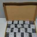 32 Pcs Square Chair Leg Floor Protectors for Hardwood Floors, Silicone Felt Furniture Leg Pads caps Covers, Floor Protectors for Chairs, Anti-Scratch & Noise-Reducing (XL Fits: 1-1/2" to 1-7/8")