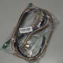 XZQTIVE 3 Pack Women Belts For Jeans Dresses Pants Ladies Leather Waist Belt with Gold Buckle, Size: Fit Pant 30-36in