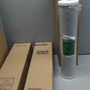 iSpring F3WGB32BKS 3-Stage Whole House Water Filter Set, 4.5 x 20 Sediment, GAC+KDF, and CTO Carbon Block Cartridges, Fits WGB32B-KS