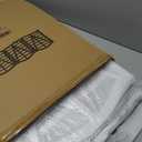 Wooden Dog Gate Freestanding Pet Gate Foldable Pet Gate for Dogs,Indoor Dog Fences with 3Foot Supportershite,3Pane 23.6" Height-White.