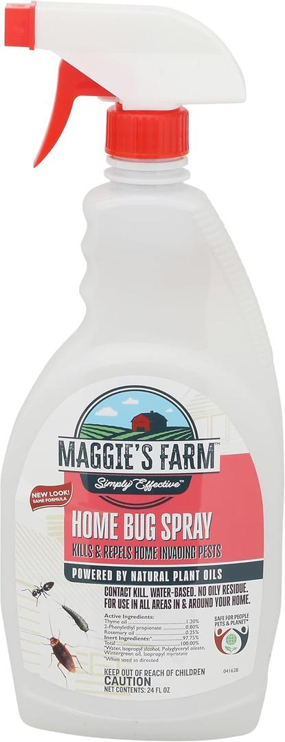 Maggie's Farm Home Bug Spray, 24 OZ (24 Fl Oz (Pack of 1))