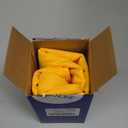 MIULEE Pack of 2 Decorative Outdoor Waterproof Pillow Covers Square Garden Cushion Sham Throw Pillowcase Shell for Patio Tent Couch 18x18 Inch Yellow