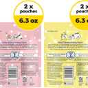 Temptations Kitten Crunchy and Soft Treats Chicken and Dairy and Salmon and Dairy Variety Pack, 6.3 oz. Pouches (Pack of 4)